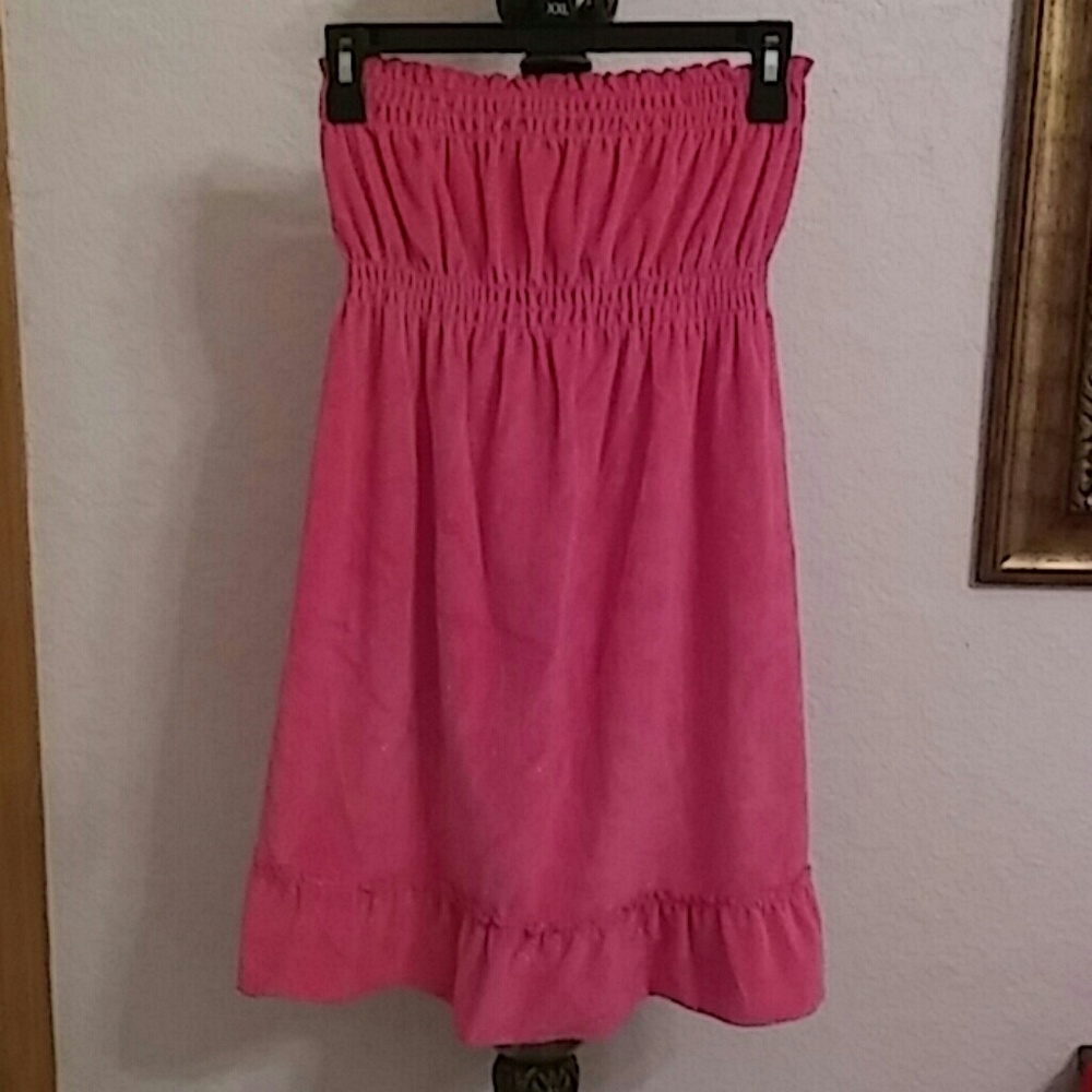 OP Girls Pink Glittered Dress